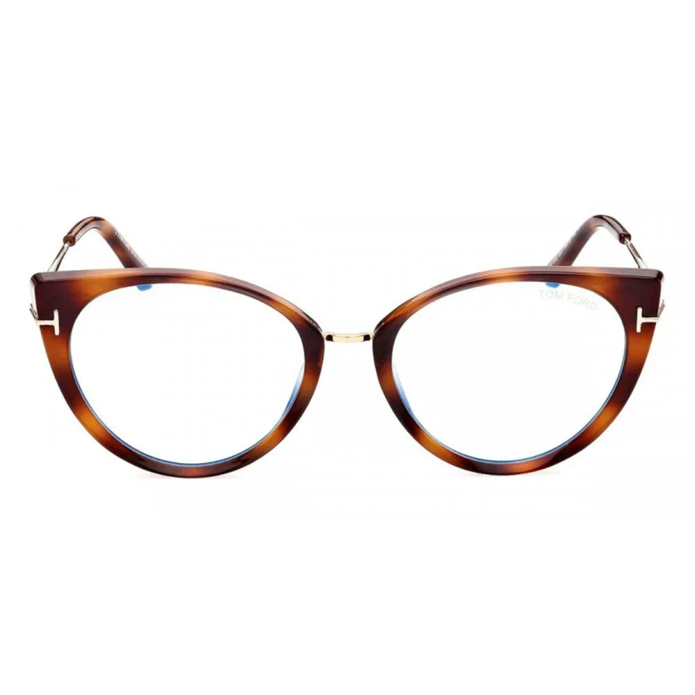 NEW TOM FORD EYEGLASSES, HAVANA GOLD WOMEN EYEGLASSES TOM FORD